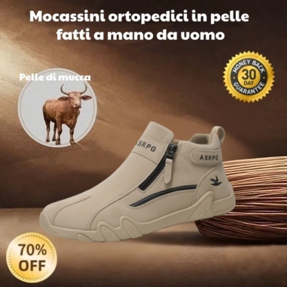 🐂 Scarpe da uomo in pelle di vitello prodotte in Australia 👞 Cucite a mano, impermeabili ✅ Supporto dell'arco plantare per alleviare il dolore - camminata confortevole