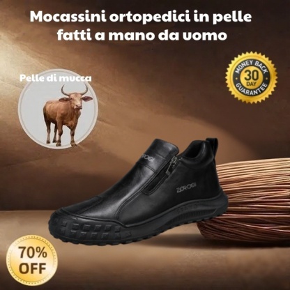 🔴Adatto per le passeggiate e gli spostamenti quotidiani👨‍🍼 per uomini over 45 che non vogliono rinunciare allo stile: scarpe da uomo in pelle antiscivolo, impermeabili e comode