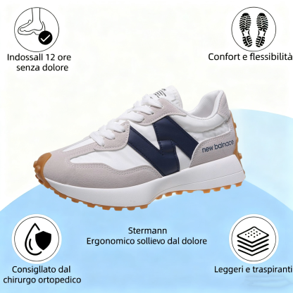 🔥 Sconto del 30% oggi - Non lasciartelo sfuggire! ⏰ - Scarpe ortopediche in pelle spazzolata di un lussuoso marchio australiano, morbide, comode e con un supporto eccellente 🦶 - Allevia il dolore ai piedi