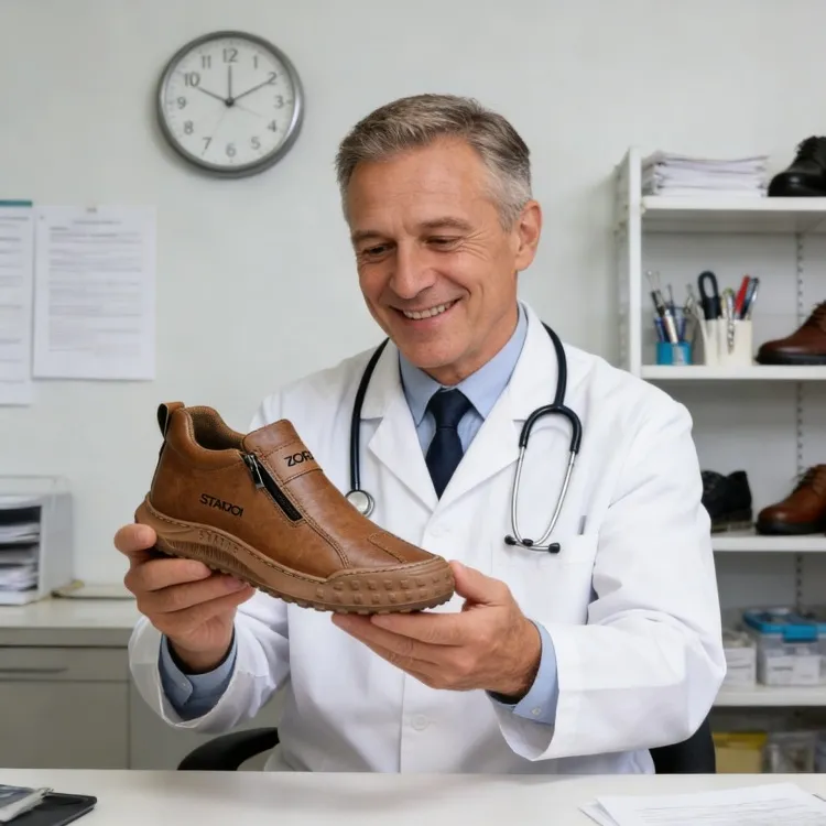 🔴Adatto per le passeggiate e gli spostamenti quotidiani👨‍🍼 per uomini over 45 che non vogliono rinunciare allo stile: scarpe da uomo in pelle antiscivolo, impermeabili e comode