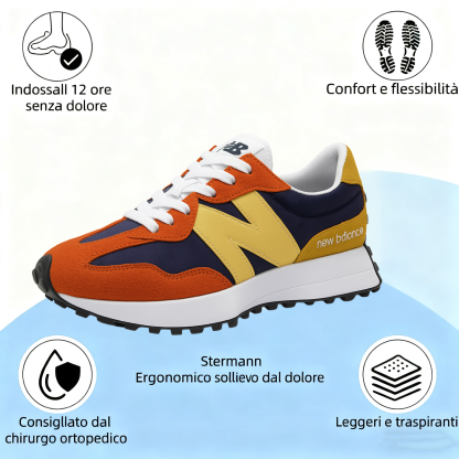 🔥 Sconto del 30% oggi - Non lasciartelo sfuggire! ⏰ - Scarpe ortopediche in pelle spazzolata di un lussuoso marchio australiano, morbide, comode e con un supporto eccellente 🦶 - Allevia il dolore ai piedi