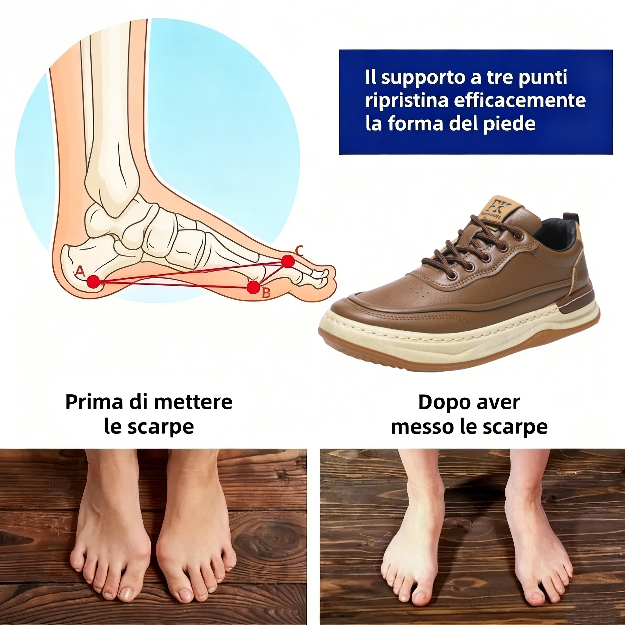 ⏰Sconto del 30% a tempo limitato🔥 Scarpe in pelle cucite a mano in Australia 👞 Facili da indossare e togliere ✅ Supporto dell'arco plantare per alleviare il dolore - Impermeabili e antiscivolo