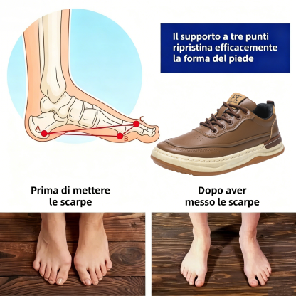 ⏰Sconto del 30% a tempo limitato🔥 Scarpe in pelle cucite a mano in Australia 👞 Facili da indossare e togliere ✅ Supporto dell'arco plantare per alleviare il dolore - Impermeabili e antiscivolo