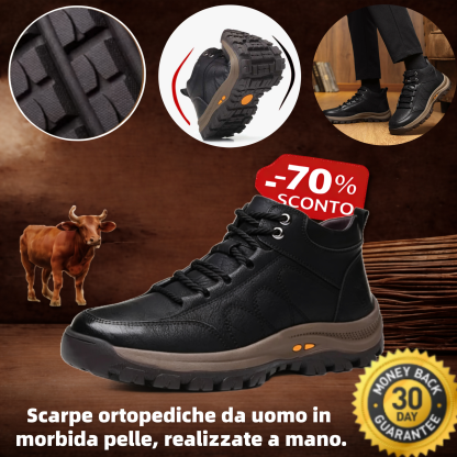 🎁Offerta a tempo limitato 🔴 Scarpe in pelle di alta qualità 🦶 Design ergonomico: facili da indossare e da togliere, correggono i problemi del piede ✅ Disponibili in diverse taglie