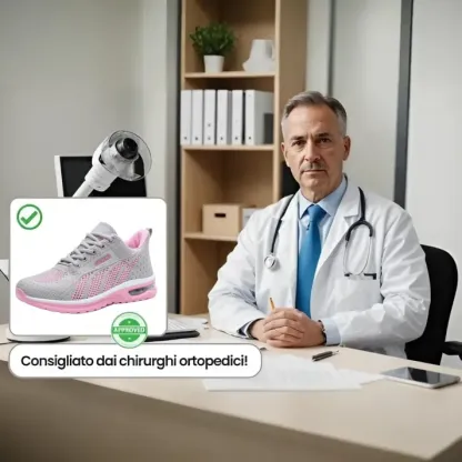 🔥Scarpe ortopediche dal design ergonomico⏰ Scarpe in mesh leggere e traspiranti 👞 Gamma completa di taglie: cammina con sicurezza