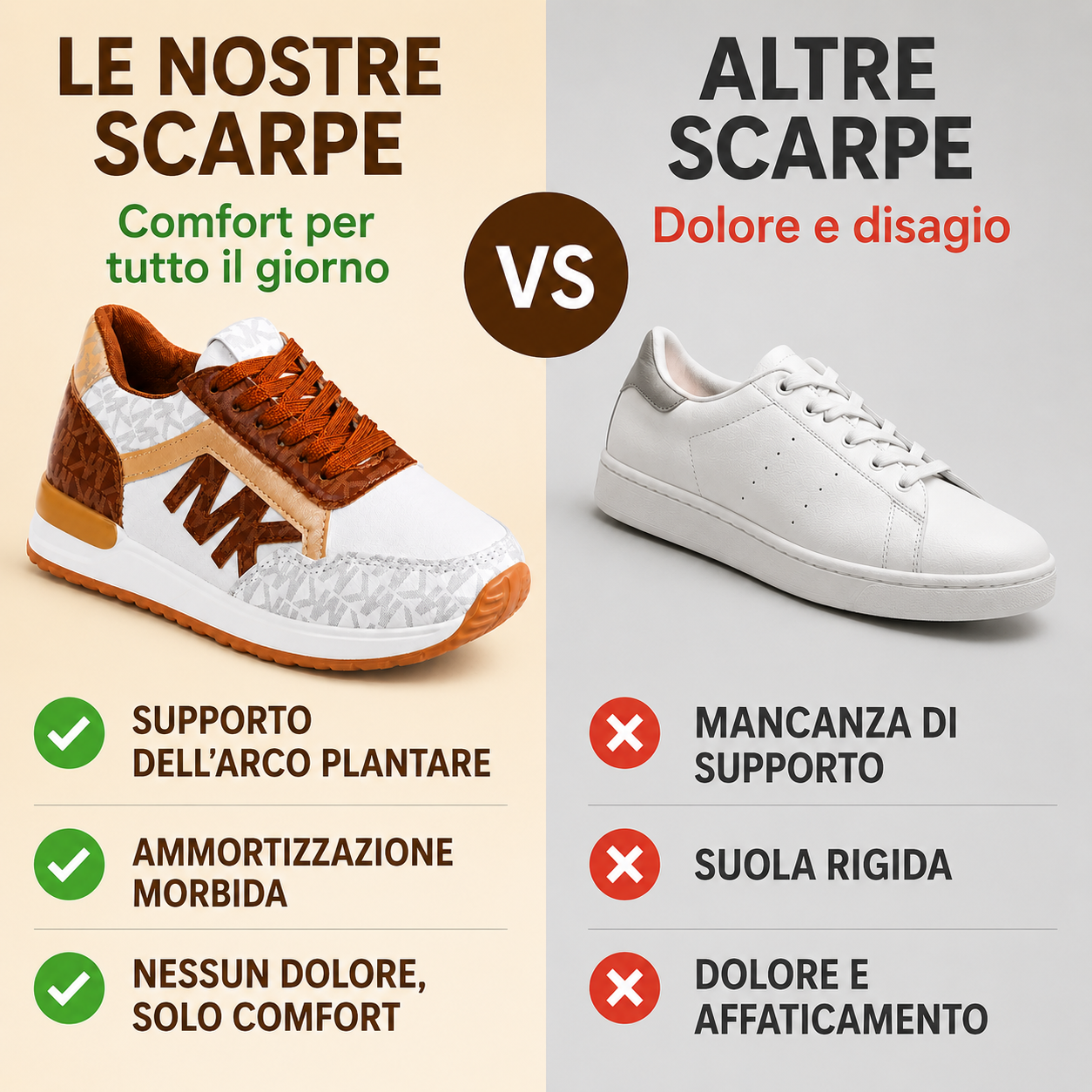 🔥 Scarpe sportive casual da donna, fatte a mano in Australia 👞 Sollievo intelligente dal dolore, facili da indossare e da togliere ✅ Supporto e correzione: impermeabili e antiscivolo