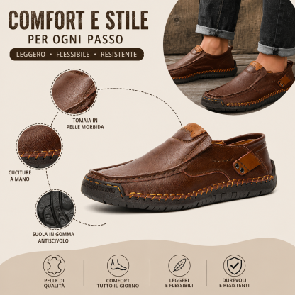 ⏰Sconto del 70% per un periodo limitato: non perdere questa opportunità🔥Scarpe ortopediche impermeabili ed eleganti da uomo👞: migliorano la postura e consentono di camminare e stare in piedi senza dolore