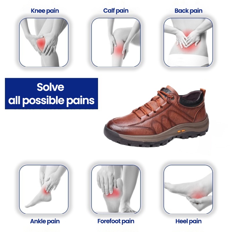 🔴Scarpe in pelle di alta qualità🦶Design ergonomico: facili da indossare e da togliere, correggono i problemi del piede✅Disponibili in diverse taglie