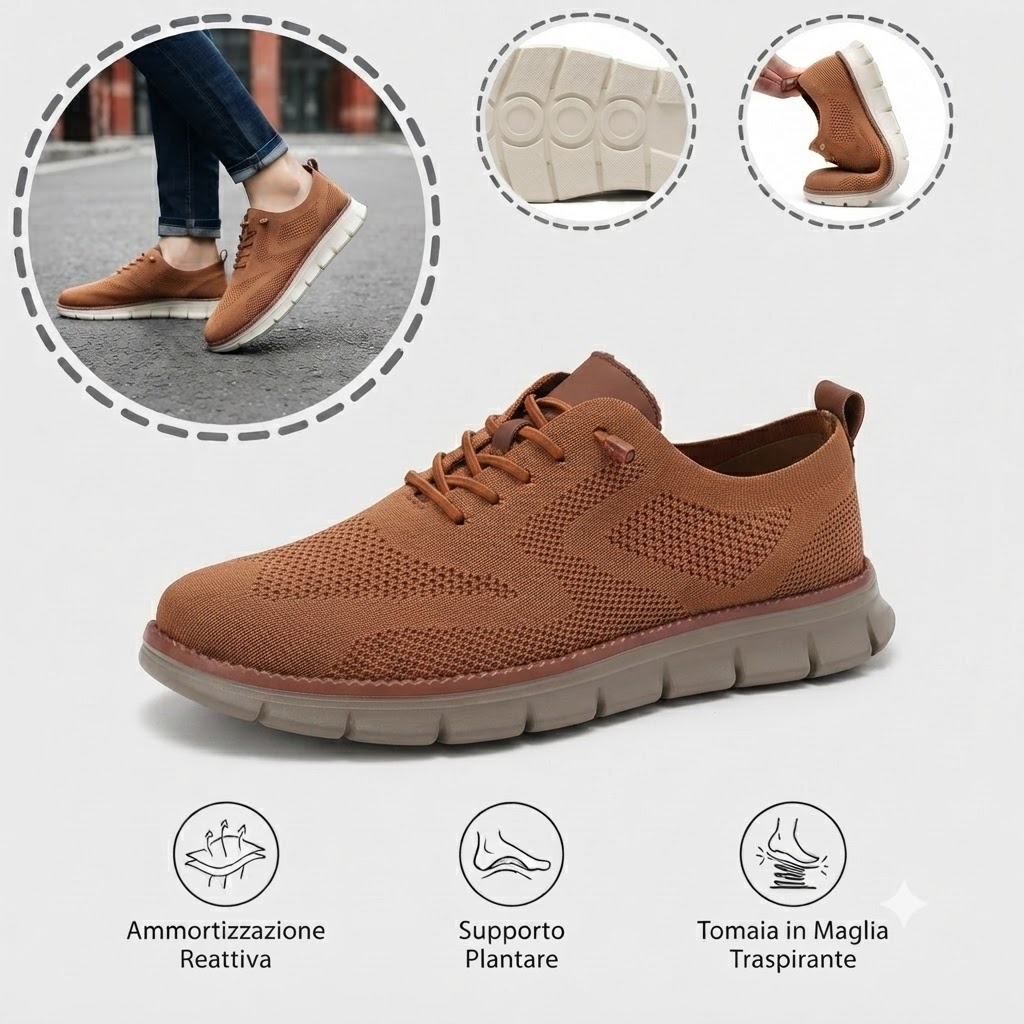 🎉Sconto del 30% oggi - non perdete l'occasione! ⏰ Scarpe estive ortopediche ergonomiche con supporto plantare 👞 Alleviano facilmente il dolore ai piedi