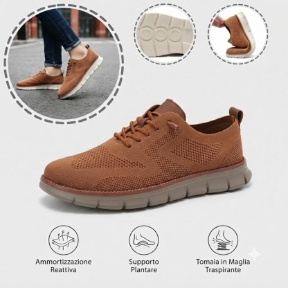 🎉Sconto del 30% oggi - non perdete l'occasione! ⏰ Scarpe estive ortopediche ergonomiche con supporto plantare 👞 Alleviano facilmente il dolore ai piedi