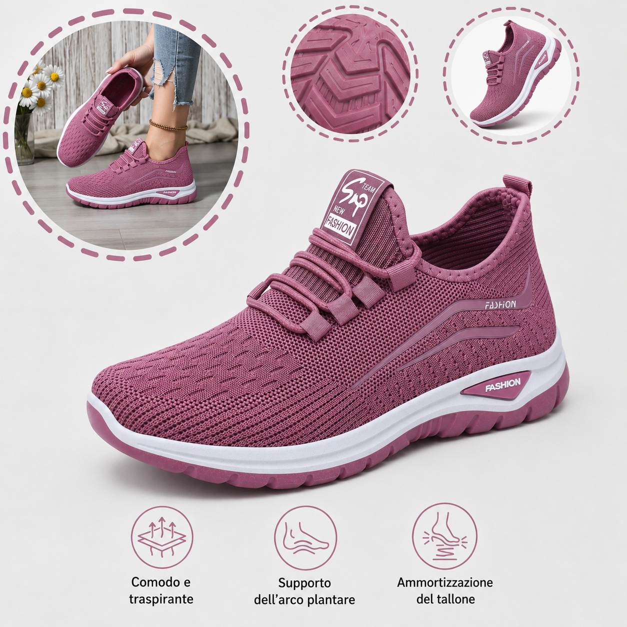 ⏰Ultimo giorno! Sconto del 70%! Non perdete l'occasione: sandali ortopedici ergonomici con assorbimento degli urti, ✅️Scarpe ortopediche salutari progettate specificamente per le donne europee.