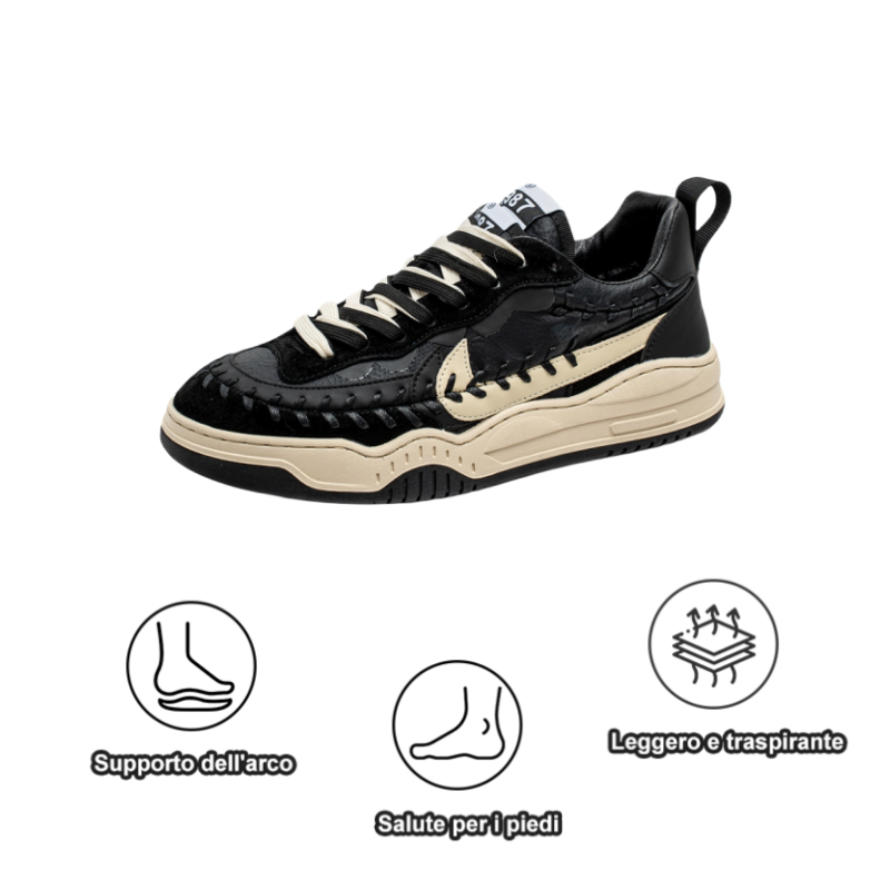 (🔥Ultimo giorno di sconto del 70%, non perdertelo) Nuove scarpe casual ergonomiche 👞 Supporto dell'arco plantare - camminata comoda