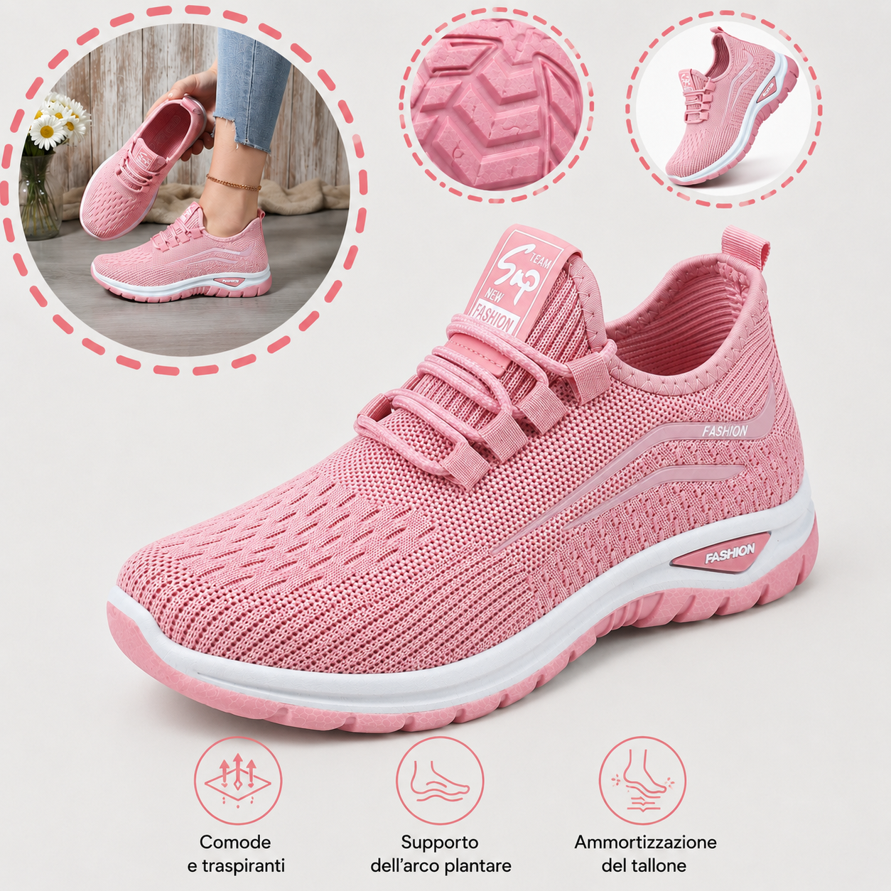 ⏰Ultimo giorno! Sconto del 70%! Non perdete l'occasione: sandali ortopedici ergonomici con assorbimento degli urti, ✅️Scarpe ortopediche salutari progettate specificamente per le donne europee.