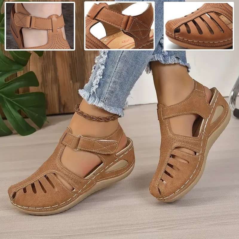 🎁Offerta a tempo limitato: 30% di sconto🔥 Sandali aperti regolabili - eleganti e comodi, proteggono i tuoi piedi✅ Disponibili in diverse taglie