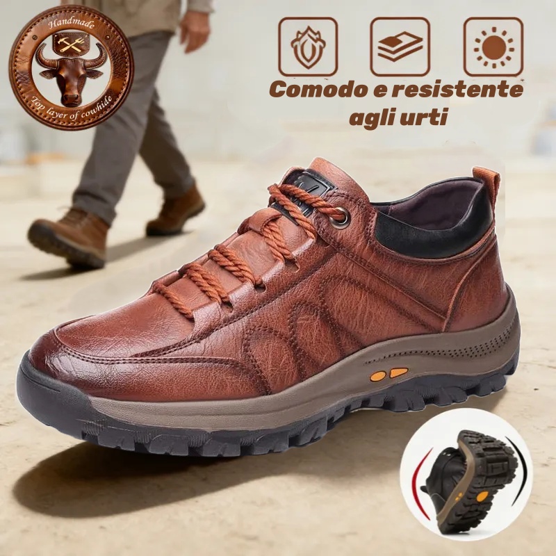 ⏰Sconto del 30% oggi!🔥 Nuove scarpe ortopediche 2026: la morbida fodera riduce la pressione sul piede, facilitando la camminata.