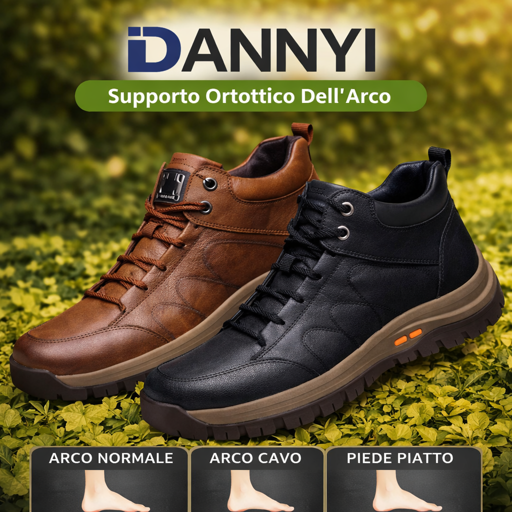 ⬛Sconto del 70% oggi, non lasciartelo sfuggire🔷 Scarpe ortopediche da uomo realizzate in vera pelle di vitello australiana🐂Cucite a mano✅Supporto dell'arco plantare, camminata comoda