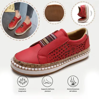 🎉Sconto del 30% oggi - non perdete l'occasione! ⏰ Scarpe estive ortopediche ergonomiche con supporto plantare 👞 Alleviano facilmente il dolore ai piedi