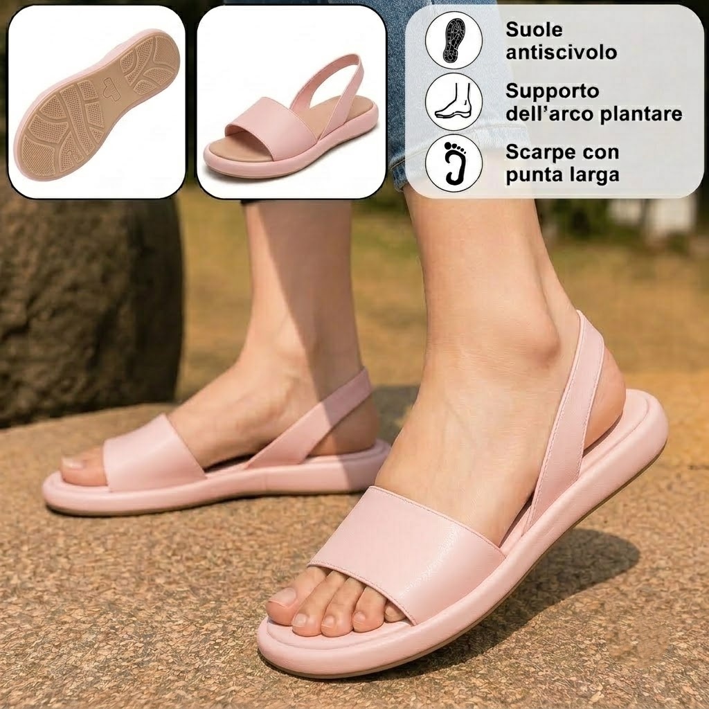 🔥 Sandali da donna comodi | Supporto ergonomico 👡 Disponibili in tutte le taglie: cammina con sicurezza