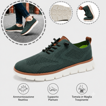 🎉Sconto del 30% oggi - non perdete l'occasione! ⏰ Scarpe estive ortopediche ergonomiche con supporto plantare 👞 Alleviano facilmente il dolore ai piedi