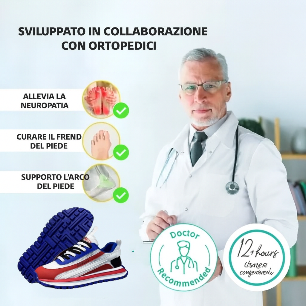 ⏰Ultimo giorno, 30% di sconto! Non perdete l'occasione! 🔥Scarpe ortopediche ergonomiche con assorbimento degli urti, ✅️Scarpe ortopediche salutari progettate specificamente per gli uomini europei.