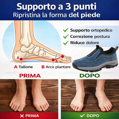 🔴Scarpe in pelle scamosciata di alta qualità🦶Alleviano il dolore ai piedi e la fascite plantare - Impermeabili e antiscivolo✅Disponibili in una vasta gamma di taglie