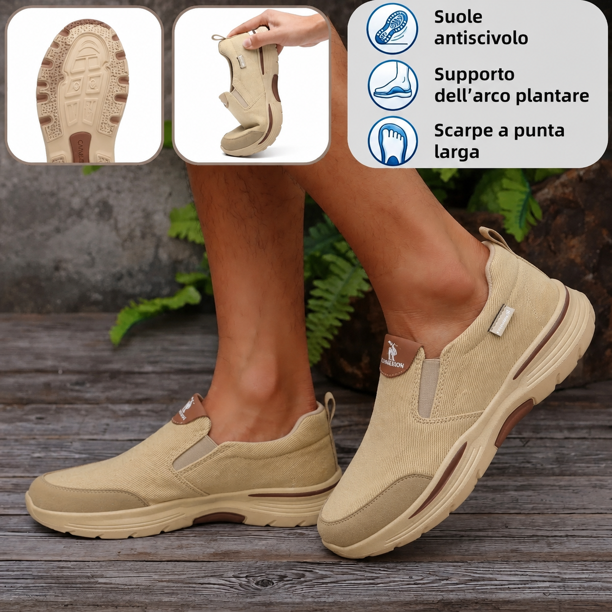 🔷Sconto del 30% oggi! ⏰ Da un marchio australiano di lusso ✅ Scarpe ortopediche realizzate con tessuto intrecciato ultra traspirante, morbide, comode e con un supporto eccellente 🦶 Alleviano il dolore ai piedi