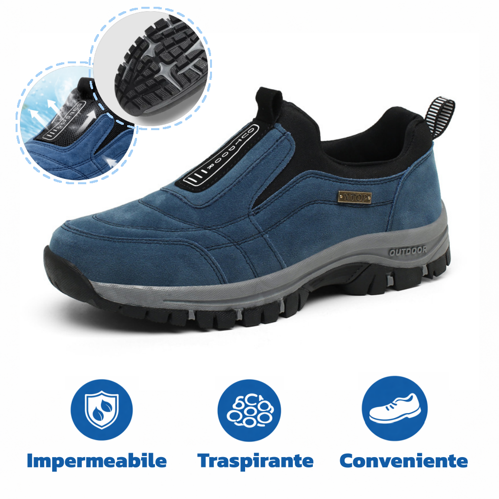 🔷Sconto del 70% oggi - non perdertelo⬛ ⏰ - Le scarpe ortopediche in pelle scamosciata di un marchio australiano di lusso sono morbide, comode e offrono supporto🦶 - Alleviano il dolore ai piedi