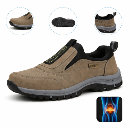 🔴Scarpe in pelle scamosciata di alta qualità🦶Alleviano il dolore ai piedi e la fascite plantare - Impermeabili e antiscivolo✅Disponibili in una vasta gamma di taglie