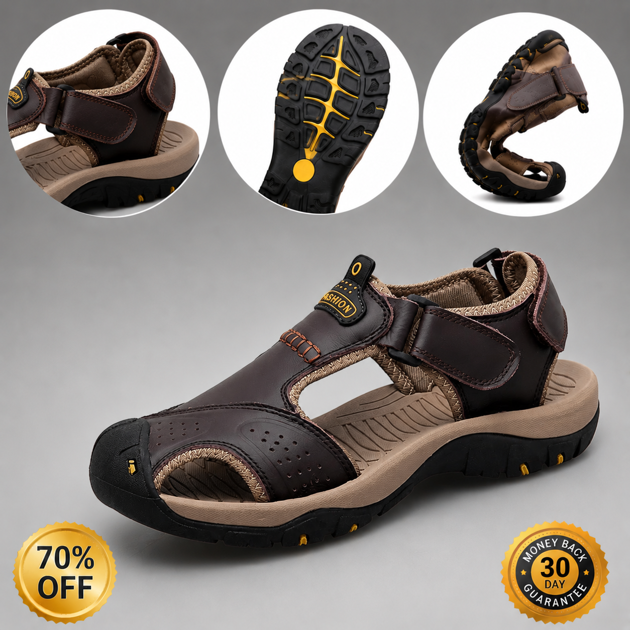⏰Ultimo giorno, 30% di sconto - Non perdete l'occasione!✅ Sandali comodi, supporto per l'arco plantare, alleviano il dolore ai piedi - Design ergonomico