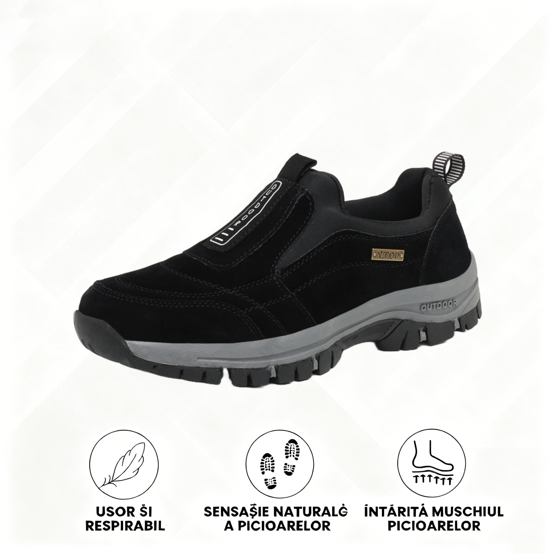 🔥 Sconto del 70% per un periodo limitato: non perdere questa opportunità ⏰ Scarpe ortopediche alla moda per uomo 👞 - Eliminano il dolore ai piedi e alla schiena - Design ergonomico