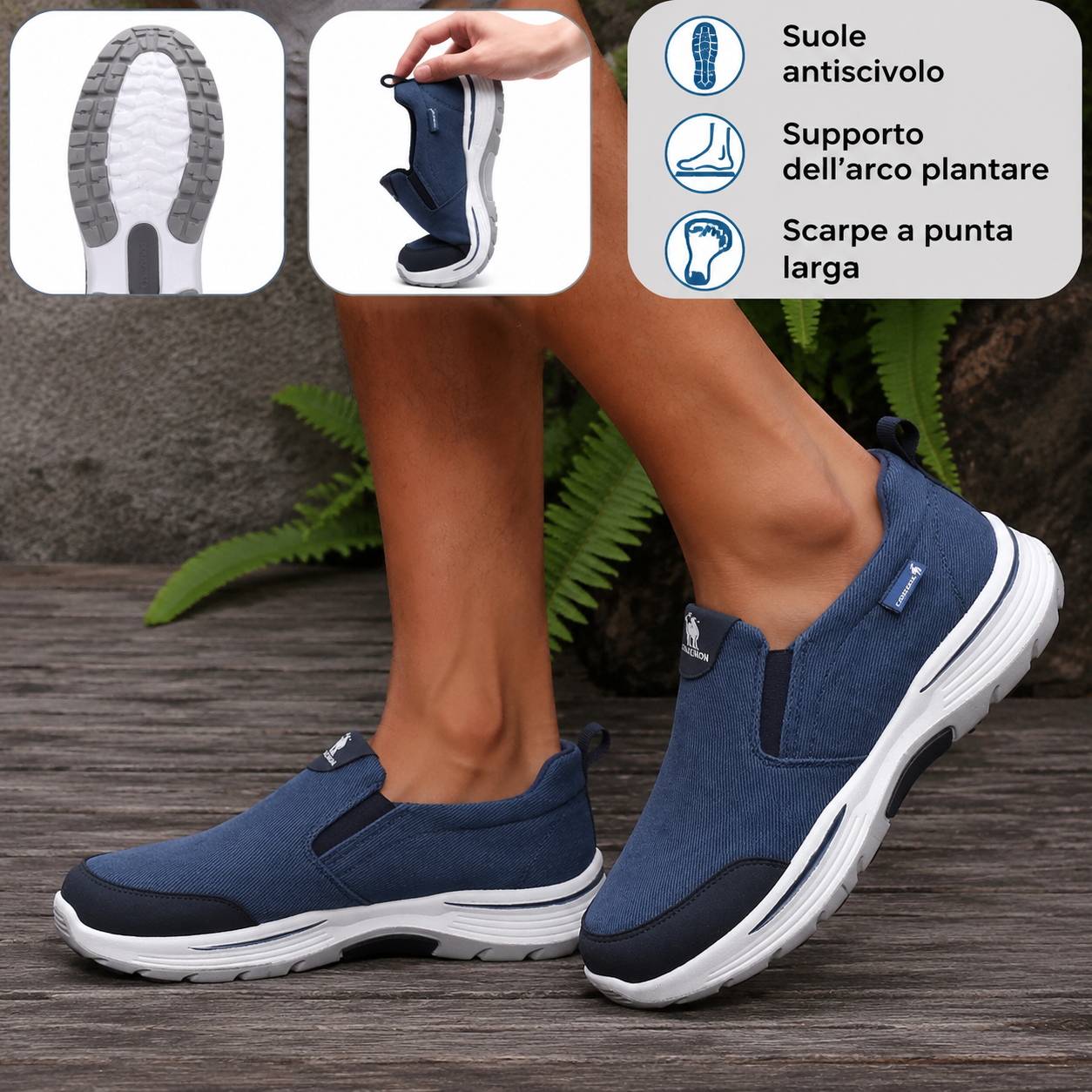 🔷Sconto del 30% oggi! ⏰ Da un marchio australiano di lusso ✅ Scarpe ortopediche realizzate con tessuto intrecciato ultra traspirante, morbide, comode e con un supporto eccellente 🦶 Alleviano il dolore ai piedi