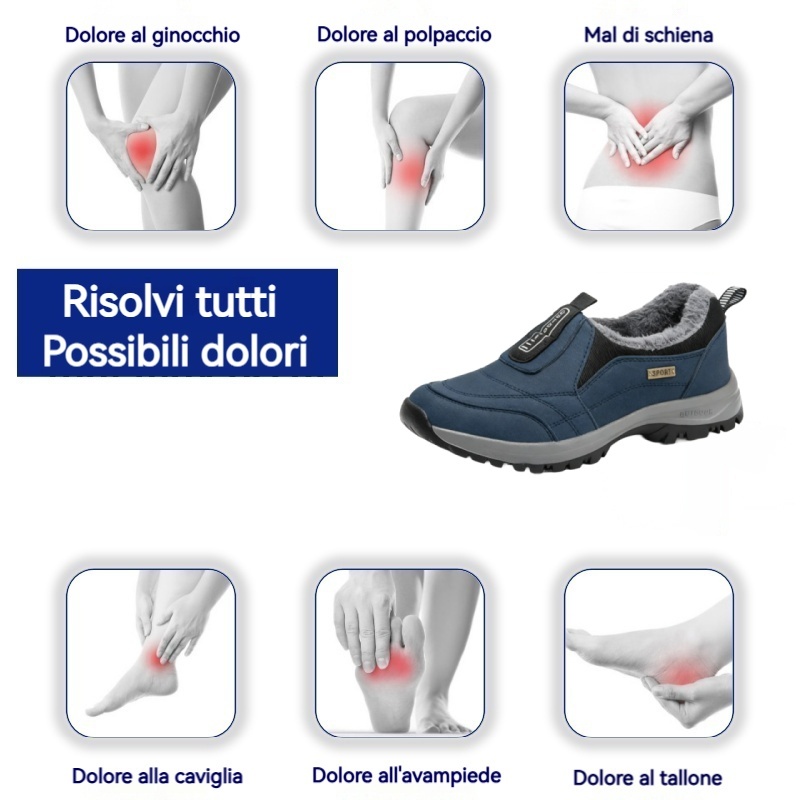 🔷Sconto del 70% oggi - non perdertelo ⬛ ⏰ - Plantari invernali in pelle scamosciata morbidi, comodi e di supporto di un marchio australiano di lusso 🦶 - Allevia il dolore ai piedi