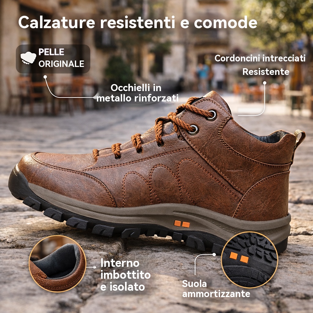 🔴Scarpe ortopediche da uomo con supporto dell'arco plantare: stabili e traspiranti🚴alleviano il dolore al tallone, al ginocchio e alla schiena