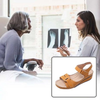 ⏰ (Saldi primaverili a tempo limitato, sconto del 50% - Da non perdere) Sandali ortopedici con supporto per l'arco plantare ✅ Camminata comoda e indolore: design ergonomico