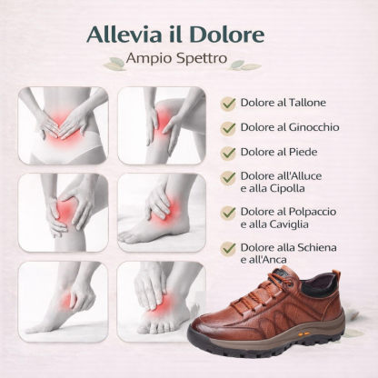 ⏰Sconto del 30% oggi!🔥 Nuove scarpe ortopediche 2026: la morbida fodera riduce la pressione sul piede, facilitando la camminata.