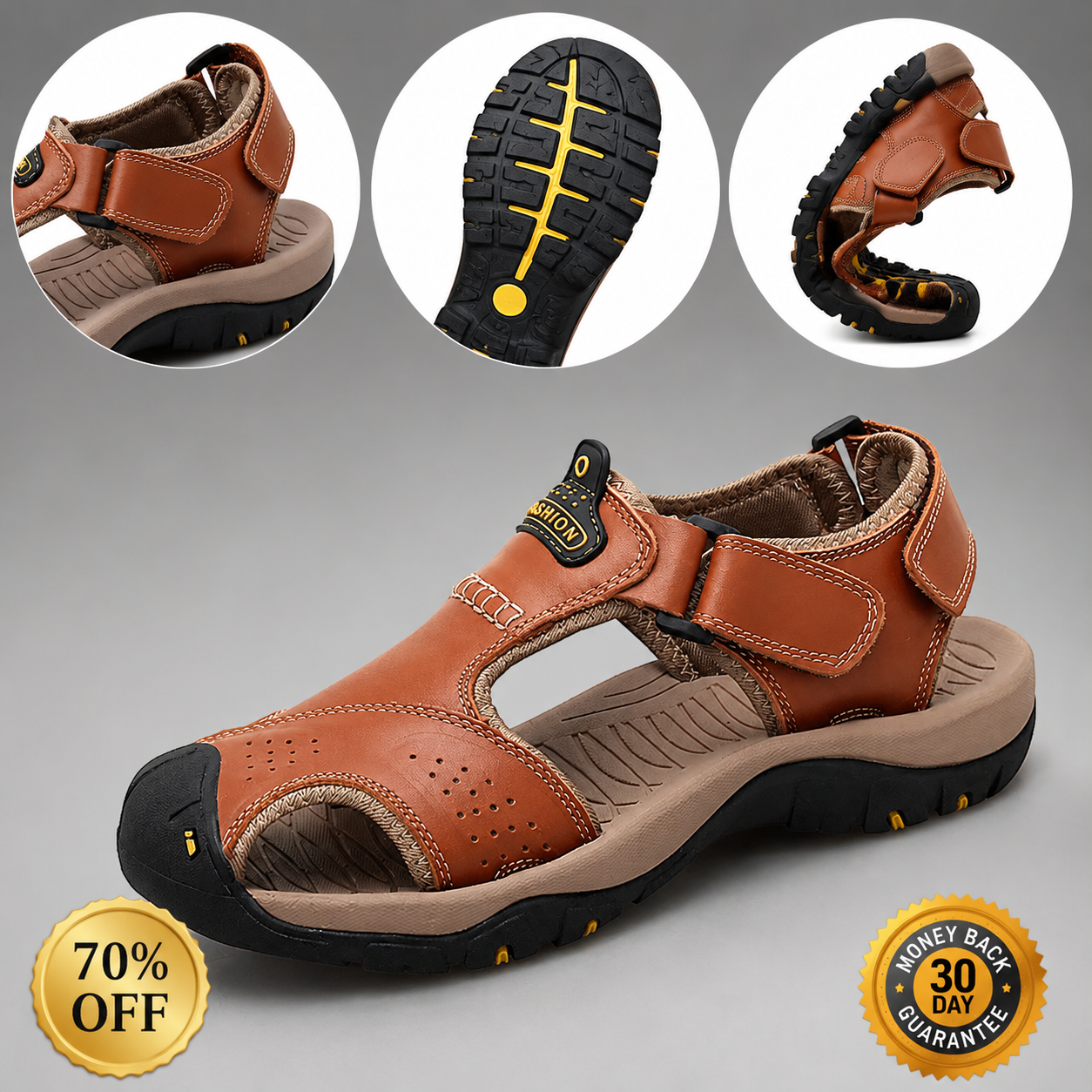 ⏰Ultimo giorno, 30% di sconto - Non perdete l'occasione!✅ Sandali comodi, supporto per l'arco plantare, alleviano il dolore ai piedi - Design ergonomico