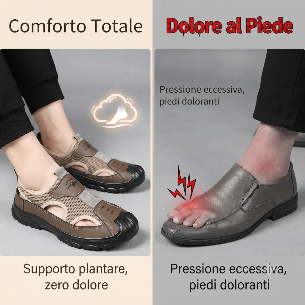 ⏰Ultimo giorno, 30% di sconto - Non perdete l'occasione!✅ Sandali comodi, supporto per l'arco plantare, alleviano il dolore ai piedi - Design ergonomico