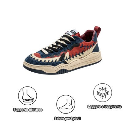 (🔥Ultimo giorno di sconto del 70%, non perdertelo) Nuove scarpe casual ergonomiche 👞 Supporto dell'arco plantare - camminata comoda