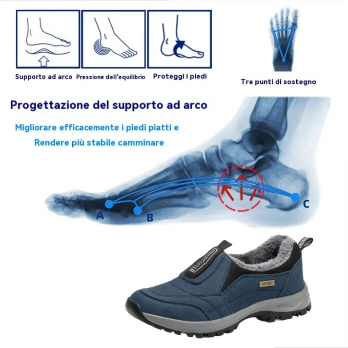 🔷Sconto del 70% oggi - non perdertelo ⬛ ⏰ - Plantari invernali in pelle scamosciata morbidi, comodi e di supporto di un marchio australiano di lusso 🦶 - Allevia il dolore ai piedi