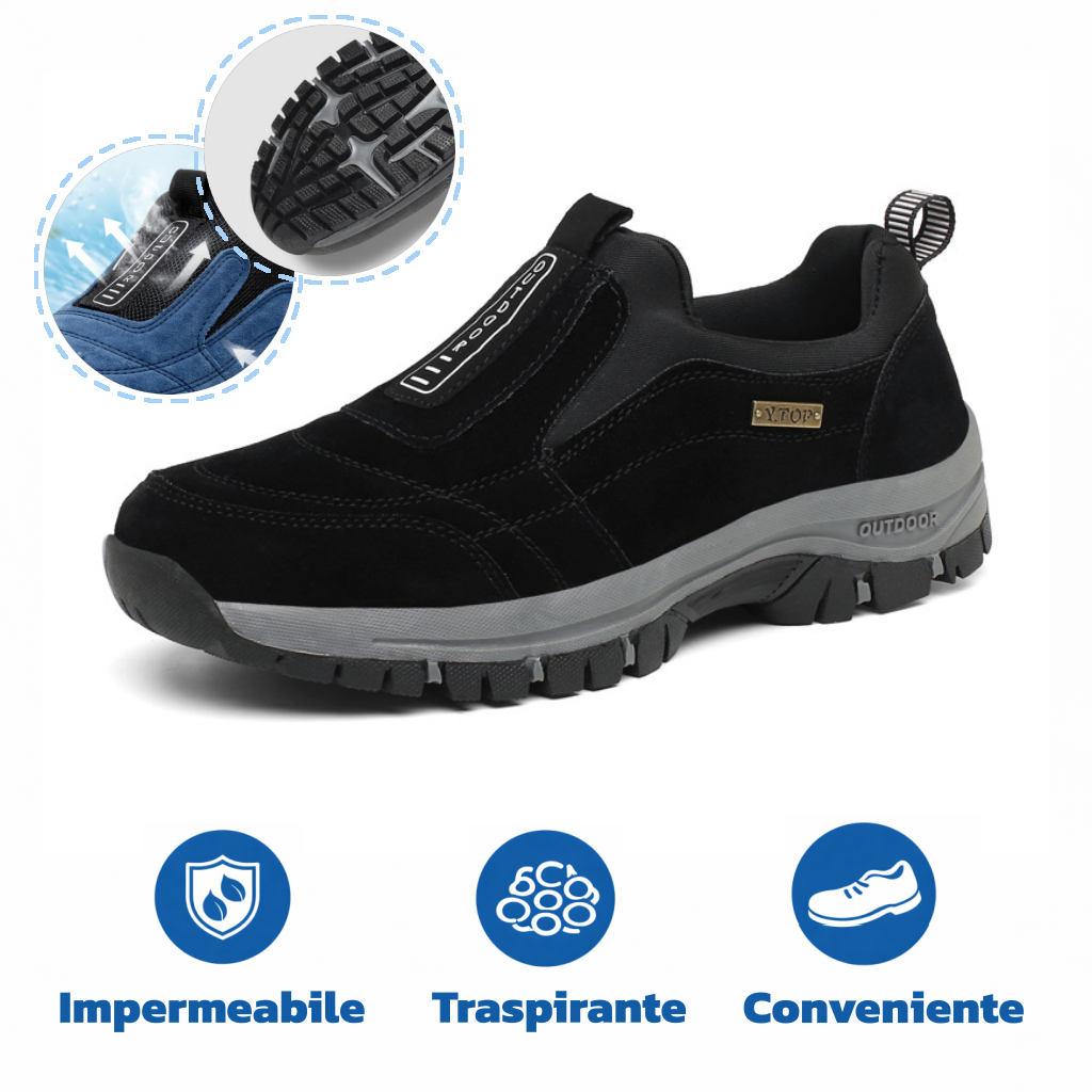 🔷Sconto del 70% oggi - non perdertelo⬛ ⏰ - Le scarpe ortopediche in pelle scamosciata di un marchio australiano di lusso sono morbide, comode e offrono supporto🦶 - Alleviano il dolore ai piedi