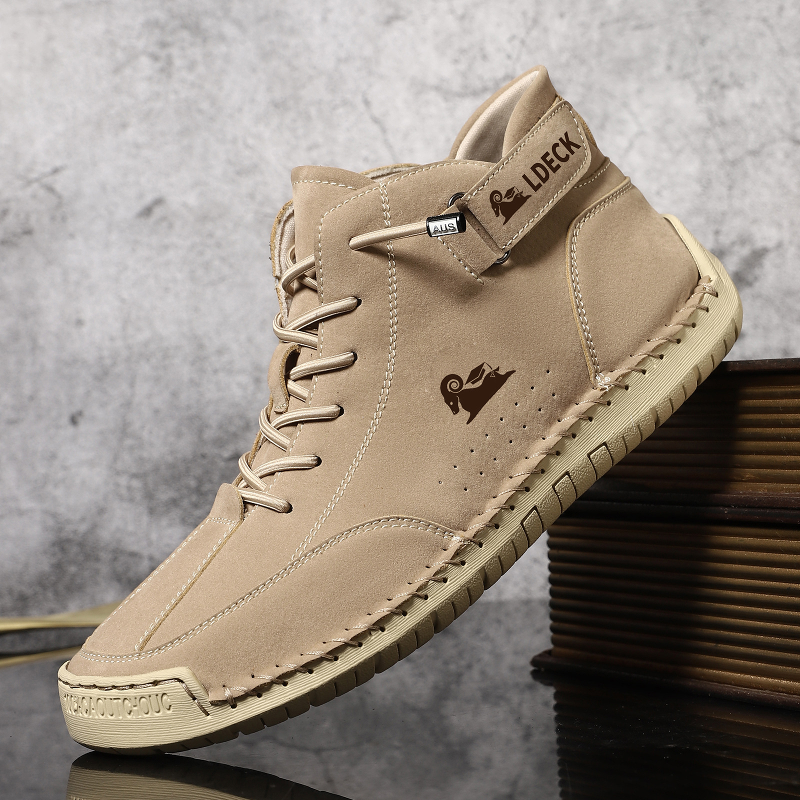 🐂 Scarpe da uomo in pelle di vitello prodotte in Australia 👞 Cucite a mano, facili da indossare e da togliere ✅ Supporto dell'arco plantare, sollievo dal dolore - camminare confortevole