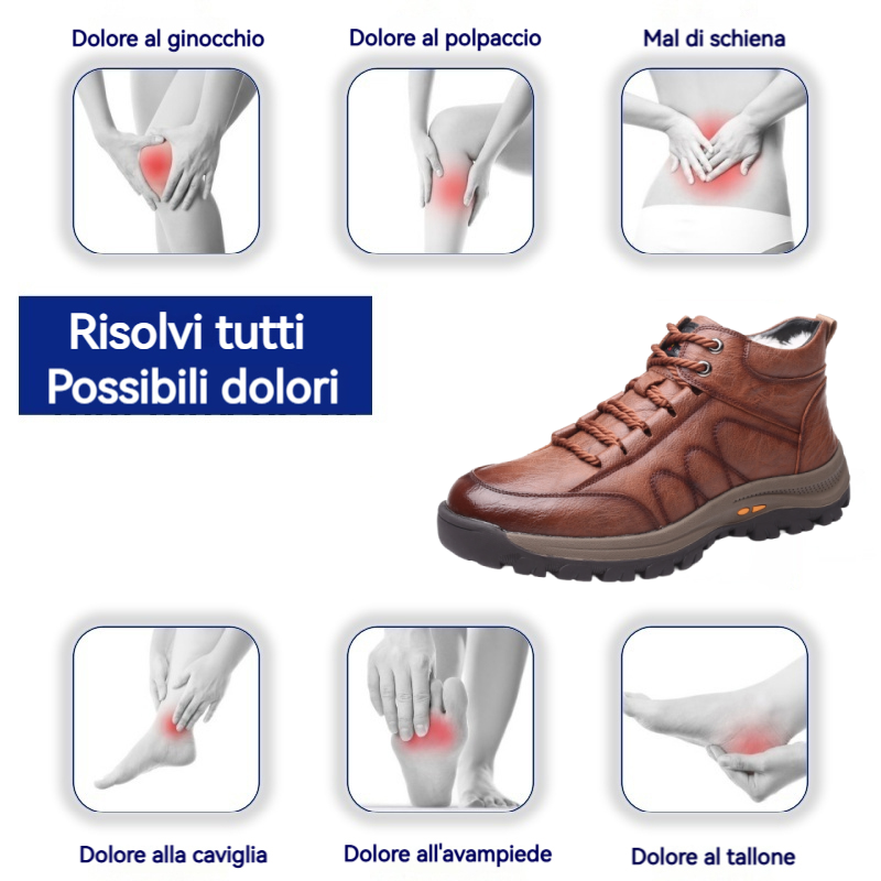 🐂 Scarpe invernali da uomo in pelle di vitello di fabbricazione australiana 👞 Cucite a mano per indossarle e toglierle facilmente ✅ Supporto dell'arco plantare per alleviare il dolore: cammina comodamente