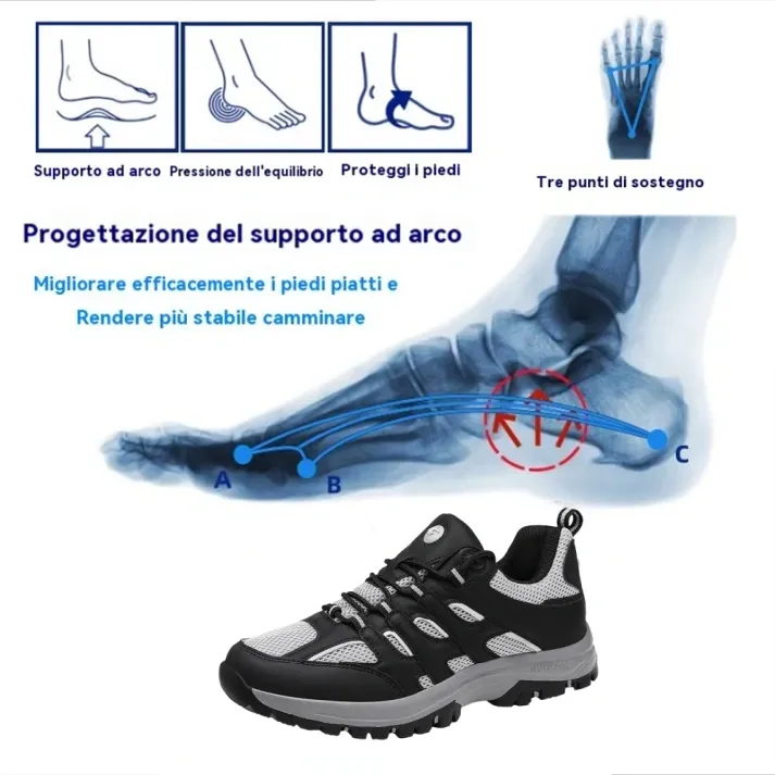 🐂 Scarpe da uomo in pelle di vitello prodotte in Australia 👞 Cucite a mano, facili da indossare e da togliere ✅ Supporto dell'arco plantare, sollievo dal dolore - camminare confortevole