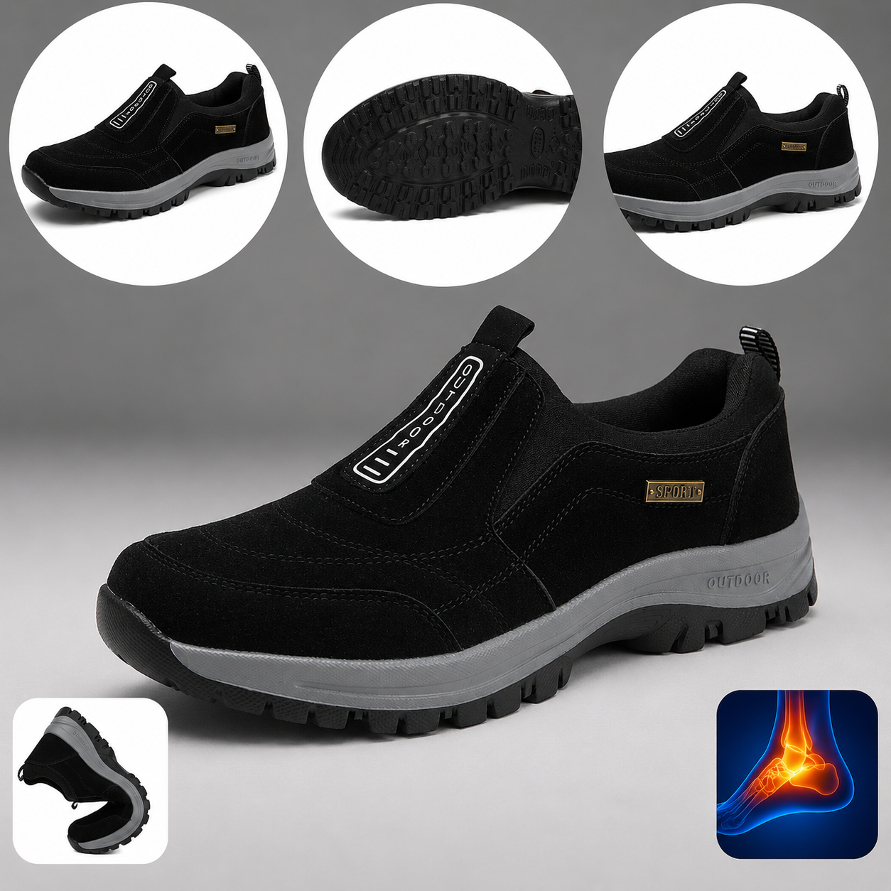⏰Sconto del 30% per un periodo limitato🔥Eleganti scarpe ortopediche da uomo👞: migliorano la postura, rendendo la camminata e la posizione eretta senza dolore - Disponibili in tutte le taglie