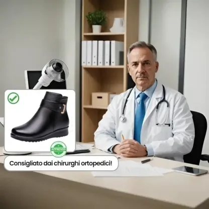 🔥Da un marchio australiano⏰ Scarpe ortopediche ergonomiche, impermeabili e in pelle per alleviare il dolore - nuova collezione invernale