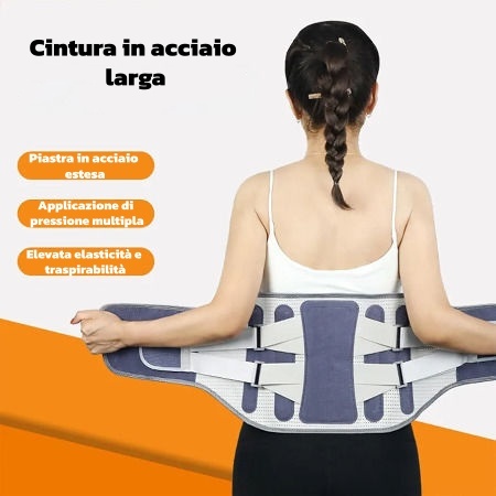 Goditi un supporto lombare immediato e personalizzato, sempre e ovunque.