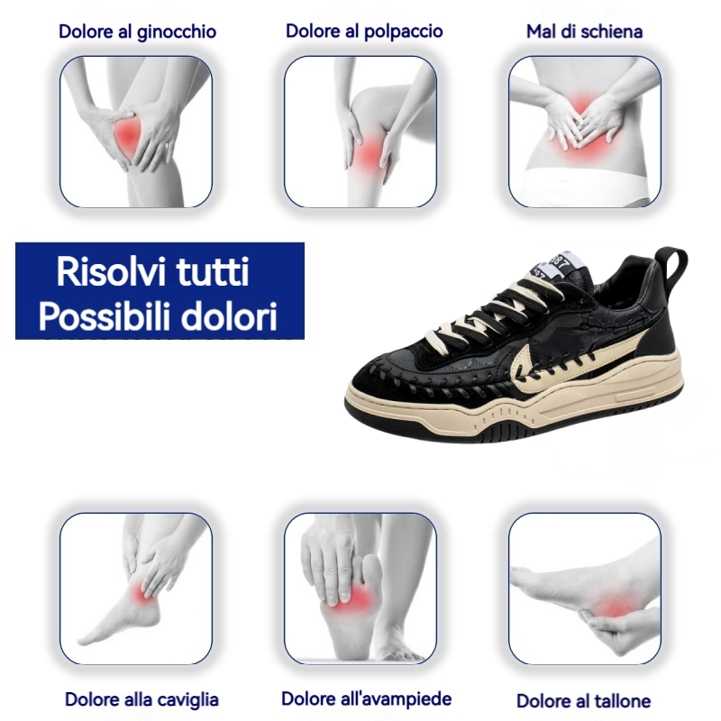 (🔥Ultimo giorno di sconto del 70%, non perdertelo) Nuove scarpe casual ergonomiche 👞 Supporto dell'arco plantare - camminata comoda