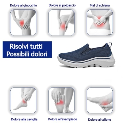 🔥Scarpe ortopediche dal design ergonomico⏰ Scarpe in mesh leggere e traspiranti👞 Gamma completa di taglie: cammina con sicurezza