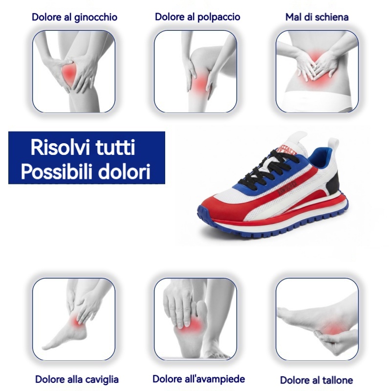 ⏰Ultimo giorno, 30% di sconto! Non perdete l'occasione! 🔥Scarpe ortopediche ergonomiche con assorbimento degli urti, ✅️Scarpe ortopediche salutari progettate specificamente per gli uomini europei.
