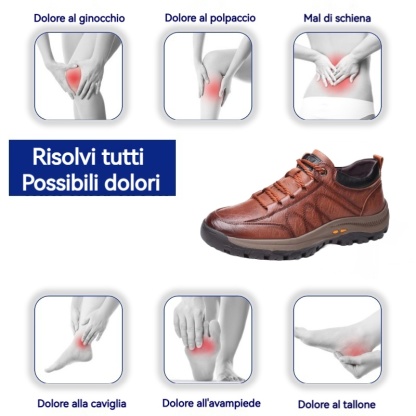 (🎉50% di sconto l'ultimo giorno, non perdertelo) 🐂 Scarpe ortopediche da uomo in pelle di vitello australiana 👞Cucite a mano, impermeabili e antiscivolo ✅Supporto dell'arco plantare: camminata confortevole